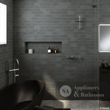 Fienza Kaya Small Round Plate Wall Mixer - Gunmetal Grey - Wall Mixer