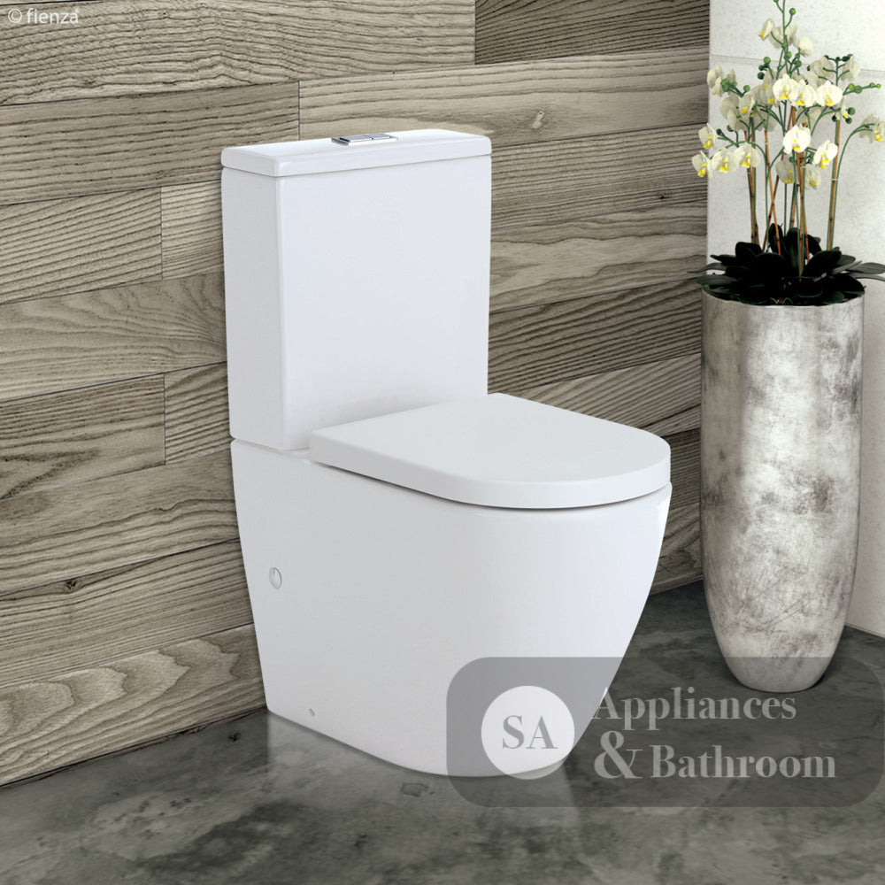 Fienza Koko Back-to-Wall Suite - Matte White - Back to Wall Suites