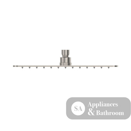 Fienza Koko Rectangular Shower Head - Brushed Nickel - Shower Head Only