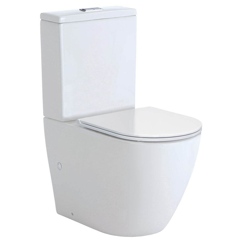 Fienza Koko Slim Seat Back-to-Wall Suite - Back to Wall Suites