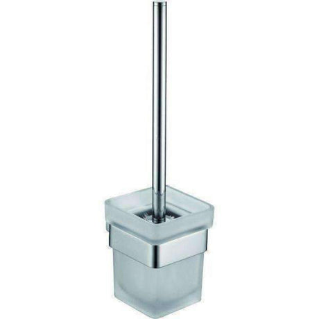 Fienza Koko Toilet Brush & Holder Chrome - TOILET BRUSHES