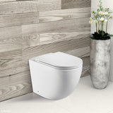 Fienza Koko Wall-Faced Suite - Matte White - Wall Faced Suite