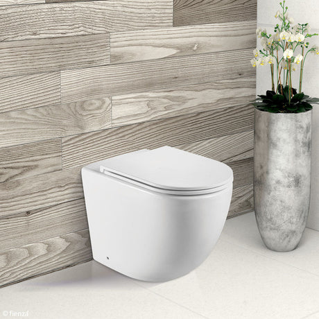 Fienza Koko Wall-Faced Suite - Matte White - Wall Faced Suite