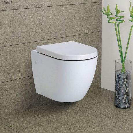 Fienza Koko Wall-Hung Suite - Gloss White - Wall Hung Suite