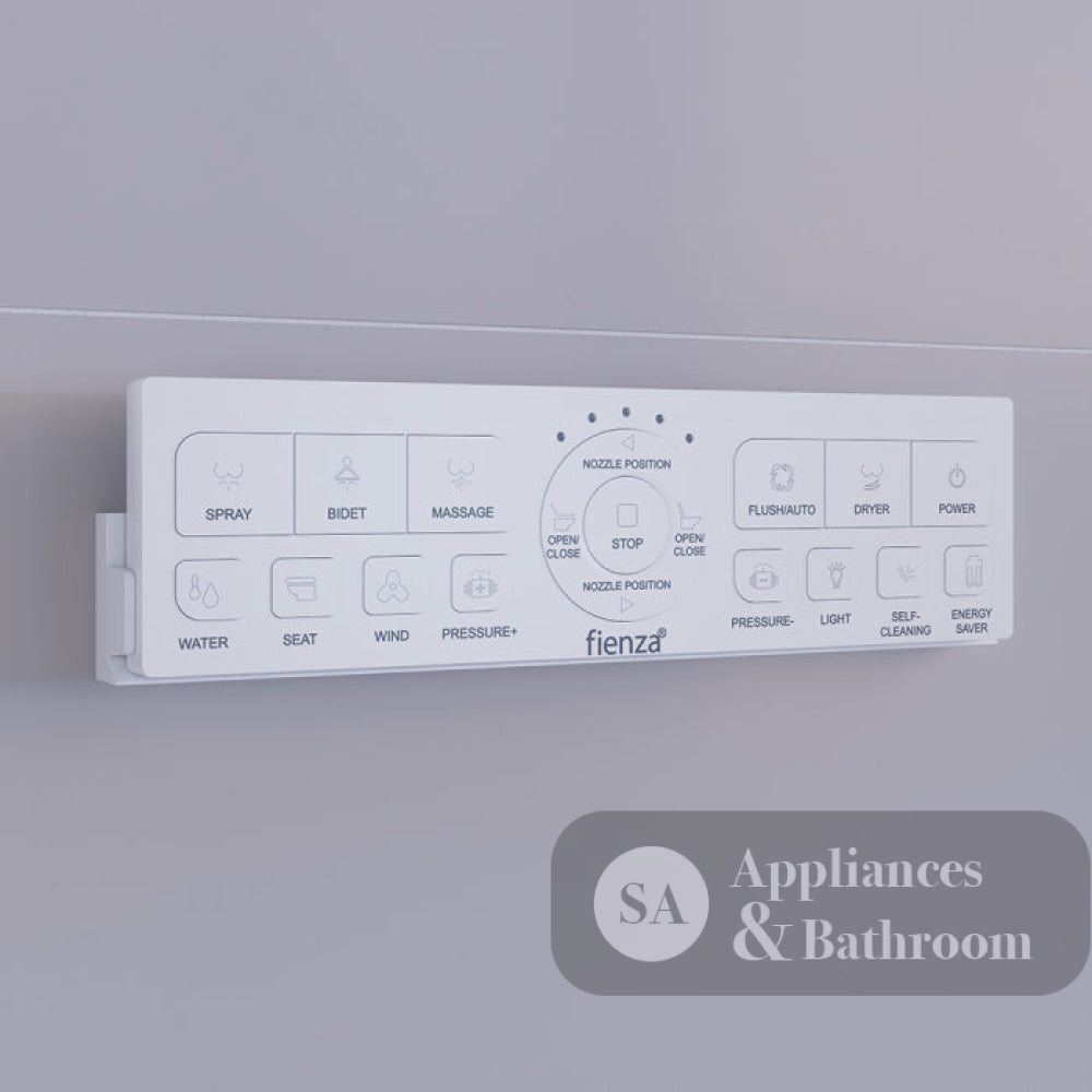 Fienza KS100P Sona Smart Toilet & Bidet P-Trap White - Toilet Suites