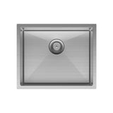 Fienza Large Single Bowl Kitchen Sink Stainless Steel 68402 Top Mounted Sinks