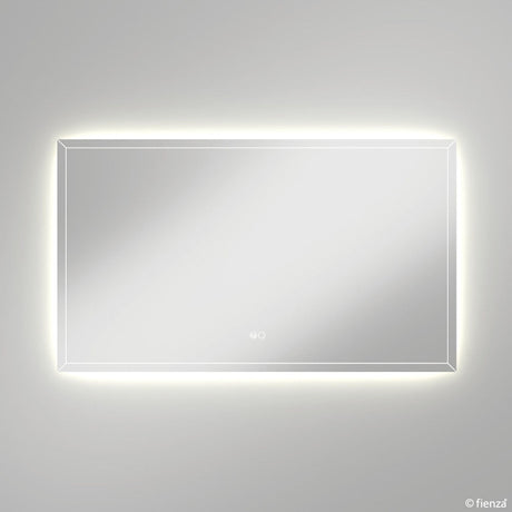 Fienza LED01-120 Hampton LED Mirror 1200 x 700 mm - Mirrors