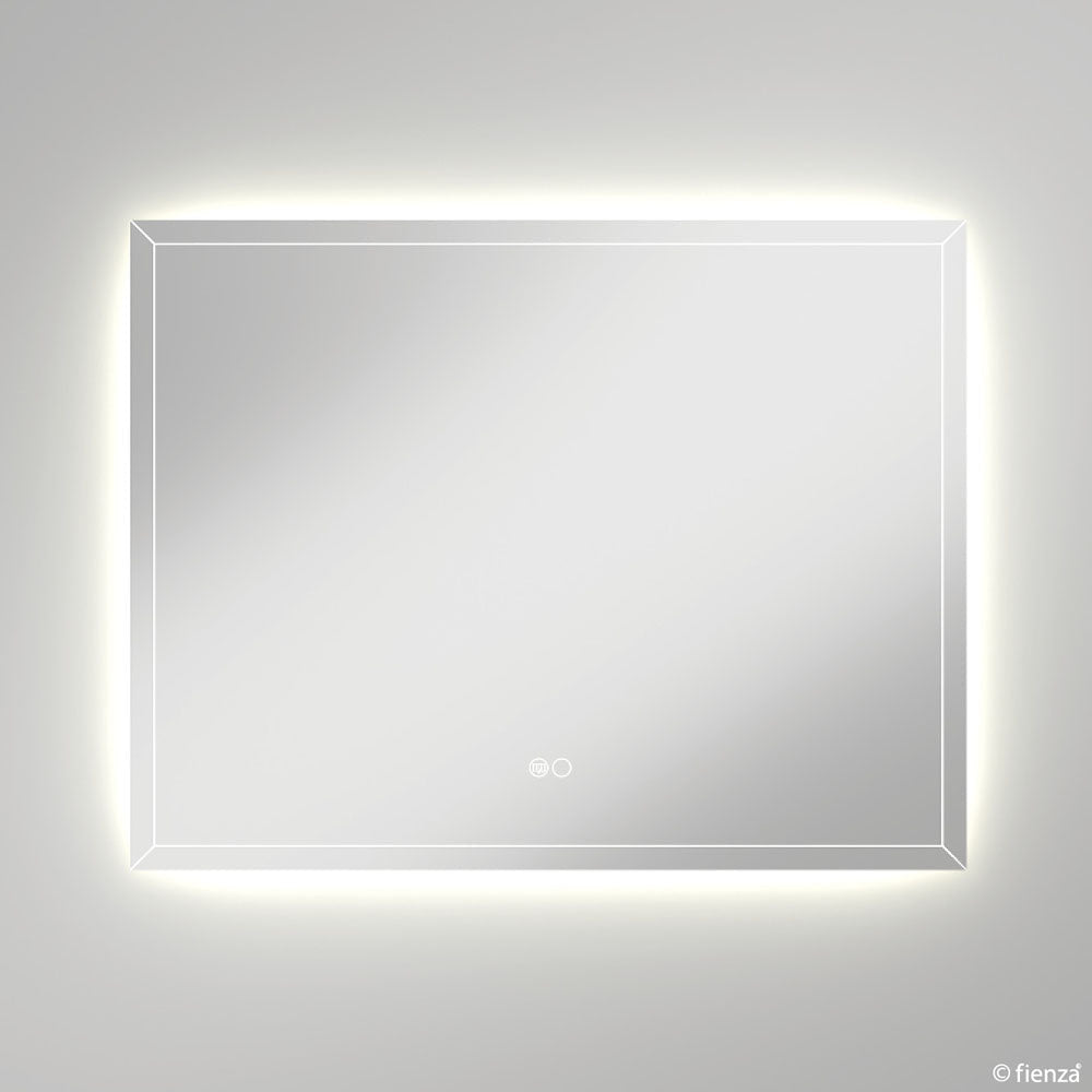 Fienza LED01-90 Hampton LED Mirror 900 x 700 mm - Mirrors