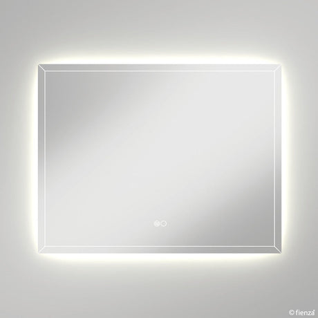 Fienza LED01-90 Hampton LED Mirror 900 x 700 mm - Mirrors