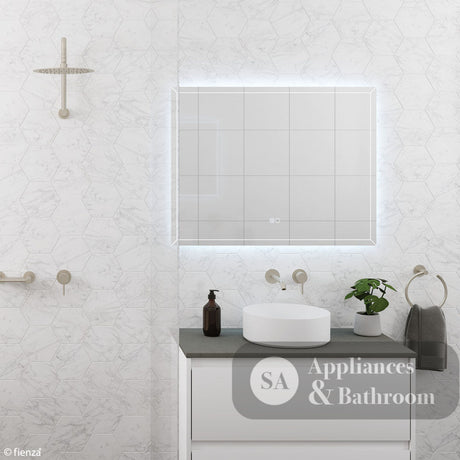 Fienza LED01-90 Hampton LED Mirror 900 x 700 mm - Mirrors