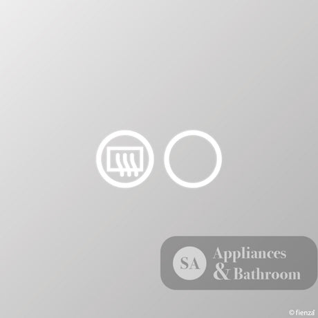 Fienza LED04-120 Deejay LED Mirror 1200 x 700 mm - Mirrors