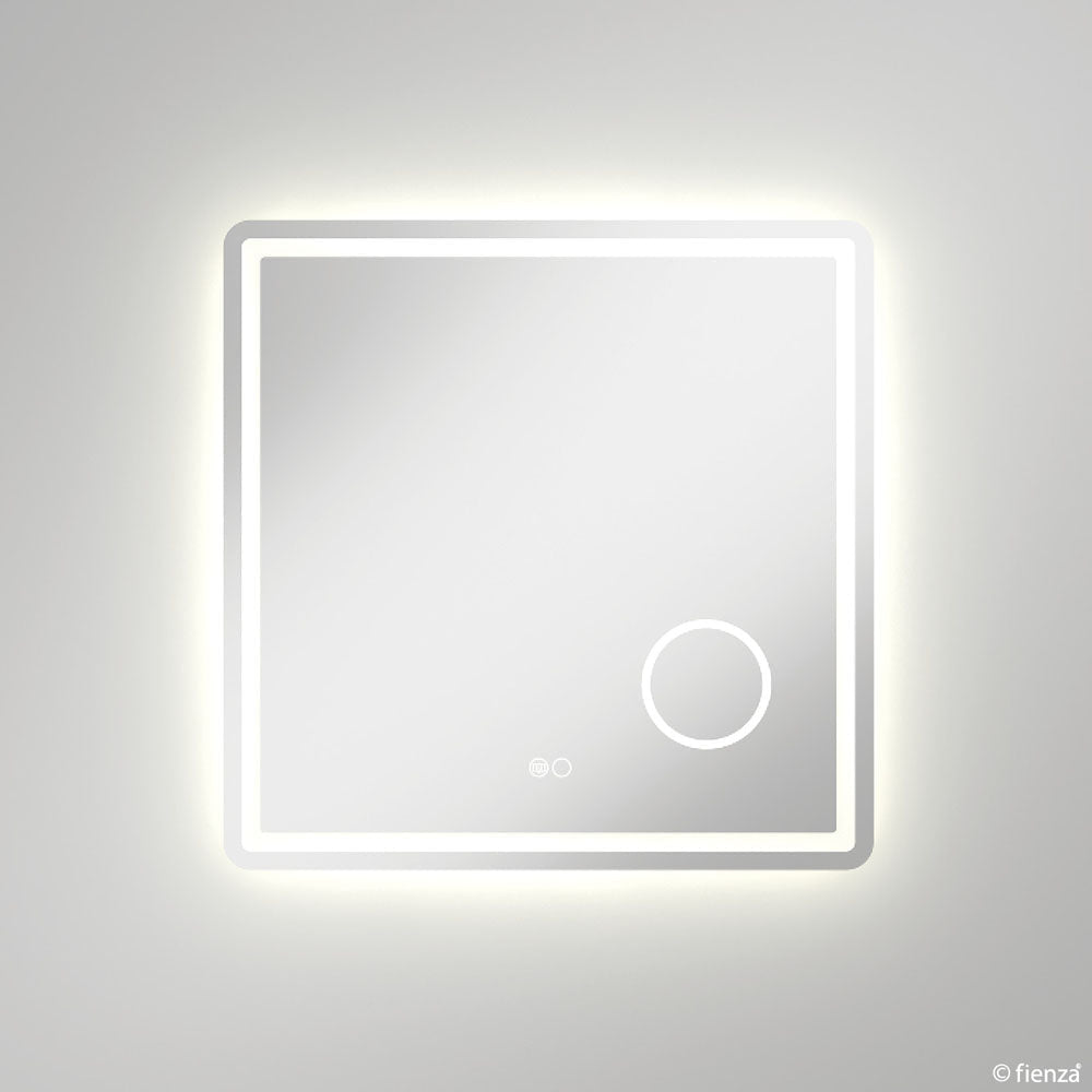 Fienza LED04-70 Deejay LED Mirror 700 x 700 mm - Mirrors
