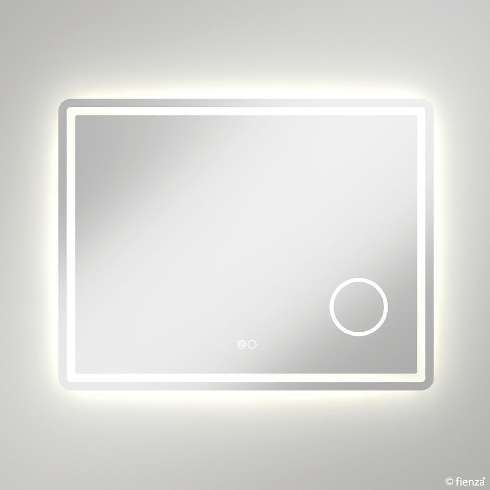 Fienza LED04-90 Deejay LED Mirror 900 x 700 mm - Mirrors