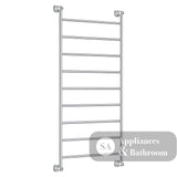 Fienza Lillian Heated Towel Rail - Chrome - 9 Bars | 600mm x 1208mm - Heated Towel Ladder