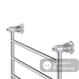 Fienza Lillian Heated Towel Rail - Chrome - Heated Towel Ladder