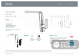Fienza Lincoln 224105 Swivel Sink Mixer Mixed Finish - Kitchen Mixer Taps