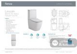 Fienza Lincoln Back-to-Wall Suite - Back to Wall Suites