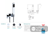 Fienza Lincoln Hand Shower - Chrome - Hand Shower