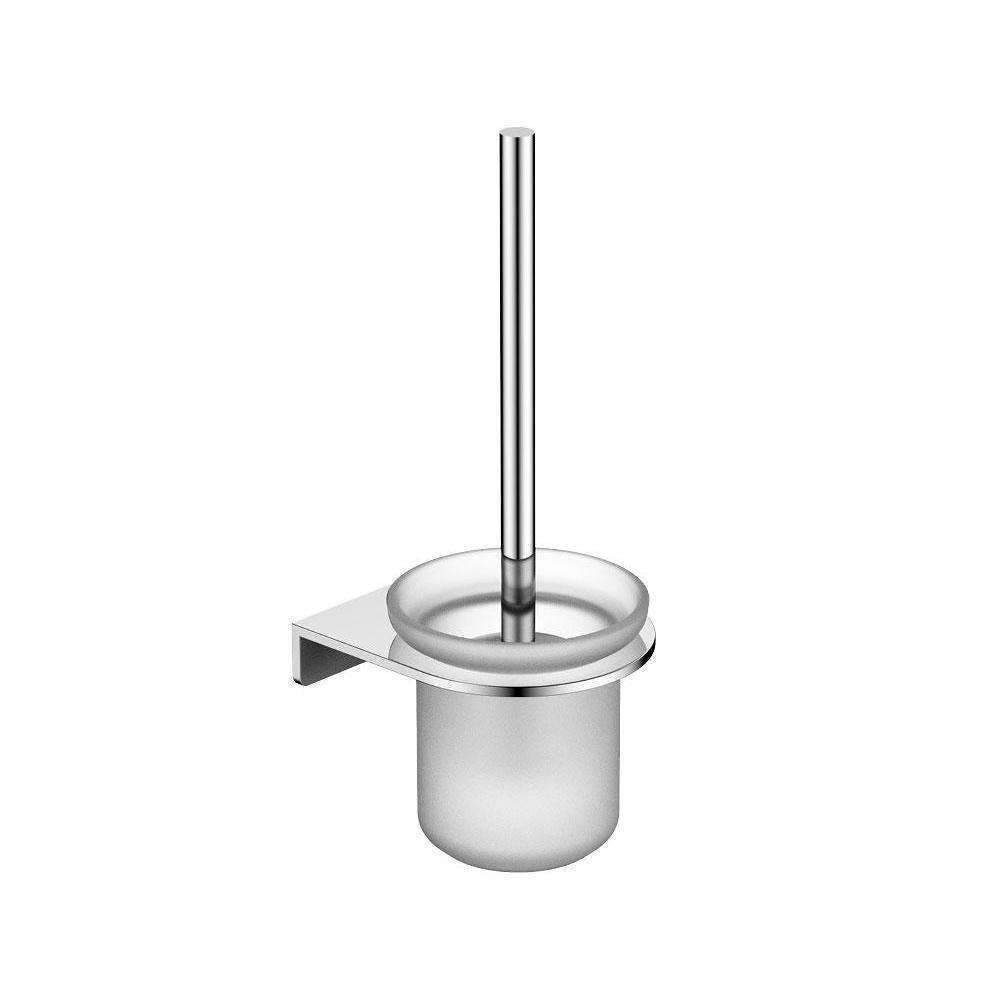 Fienza Lincoln Toilet Brush & Holder Chrome 870010 - TOILET BRUSHES