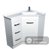 Fienza Pc9060 Corner 600X900 Vanity Unit White - Special Order Units