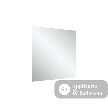 Fienza PEM9090G Pencil Edge Rectangular Glue-On Mirror 900 x 900mm - Mirrors
