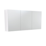 Fienza PSC1500W Mirror Cabinet 1500mm with Side Panels White - Mirrors & Cabinets