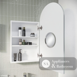 Fienza PSH450ARCH Arch 450 x 900mm Mirror Cabinet - Mirrors & Cabinets