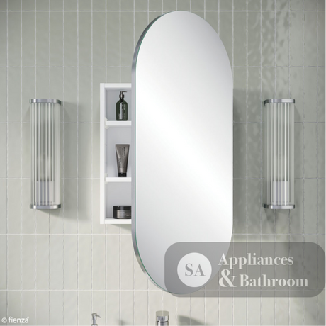Fienza PSH450PILL Pill 450 X 900mm Mirror Cabinet - Mirrors & Cabinets