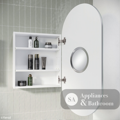Fienza PSH450PILL Pill 450 X 900mm Mirror Cabinet - Mirrors & Cabinets