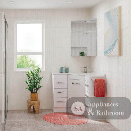 Fienza PSH6080 Corner Mirror Cabinet - Mirrors & Cabinets