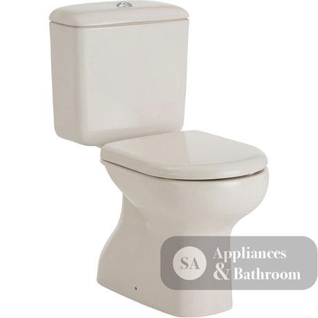 Fienza Rak 222722I Liwa Close-Coupled Suite P-Trap - Ivory - Closed Coupled Suites