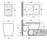 Fienza Rak Caroline Wall-Faced Suite - Wall Faced Suite
