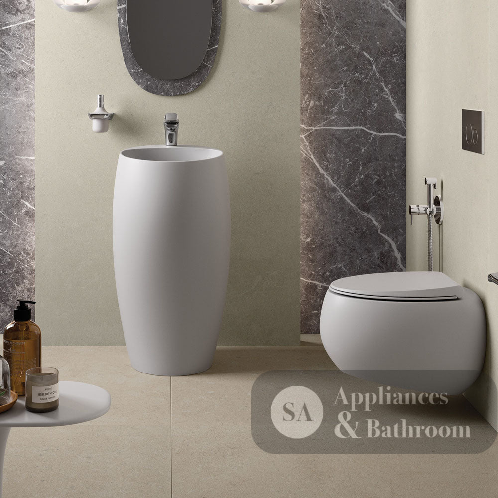 Fienza Rak Cloud Wall Hung Suite - Matte White - Wall Hung Suite