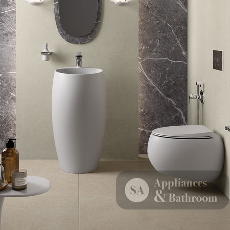 Fienza Rak Cloud Wall Hung Suite - Matte White - Wall Hung Suite