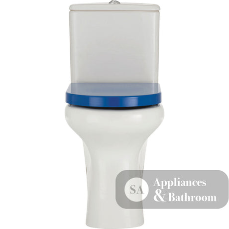 Fienza Rak Compact Back-to-Wall Suite - Blue Seat - Back to Wall Suites