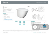 Fienza Rak Sensation Wall-Faced Suite - Wall Faced Suite