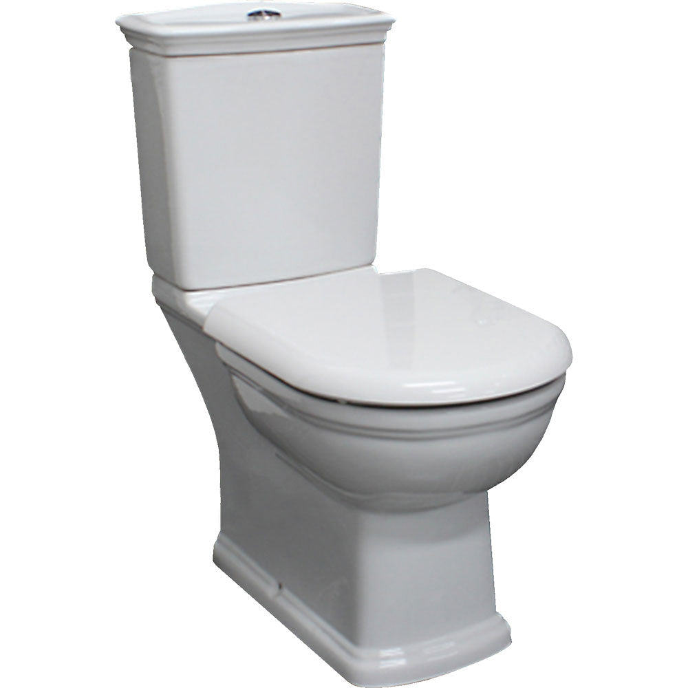 Fienza Rak Washington Close-Coupled Suite S-Trap 240 - White - Closed Coupled Suites