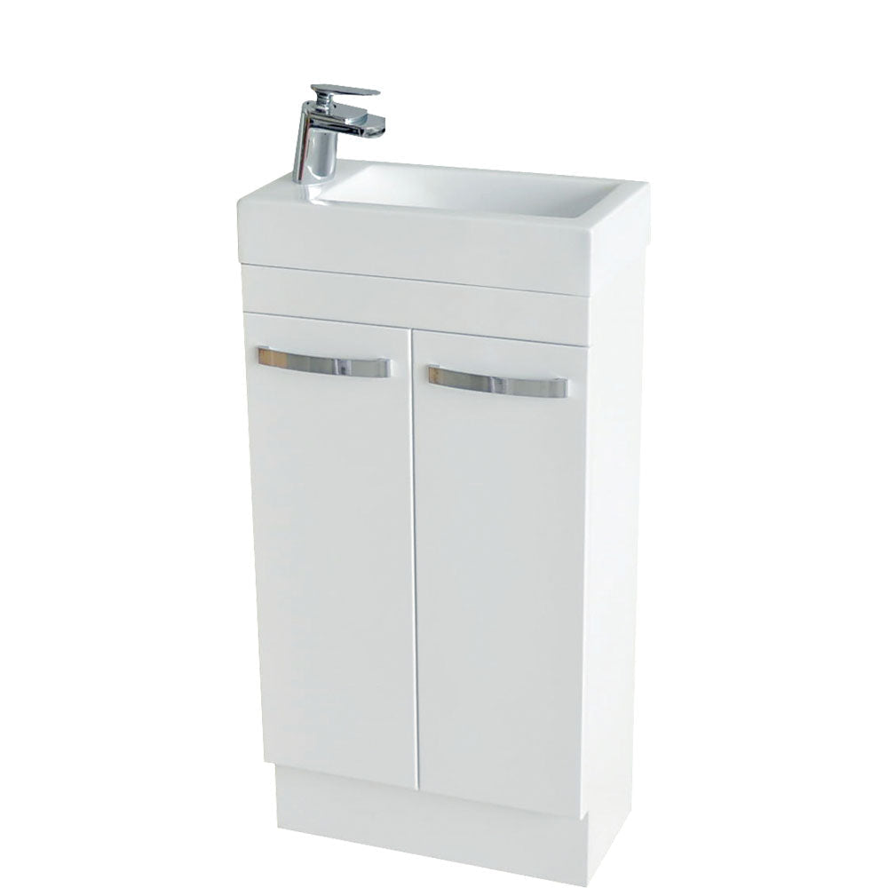 Fienza Ralph 4525Kw 450Mm White Vanity Unit On Kickboard - Special Order Units