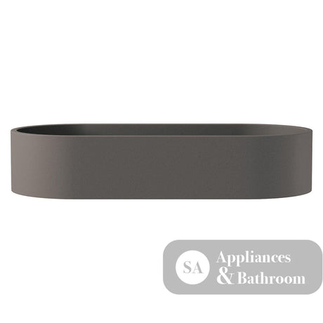 Fienza RB013 Jada Pill Concrete Above Counter Basin Warm Grey - Basins