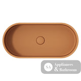 Fienza RB013TU Jada Pill Concrete Above Counter Basin Tuscan - Basins