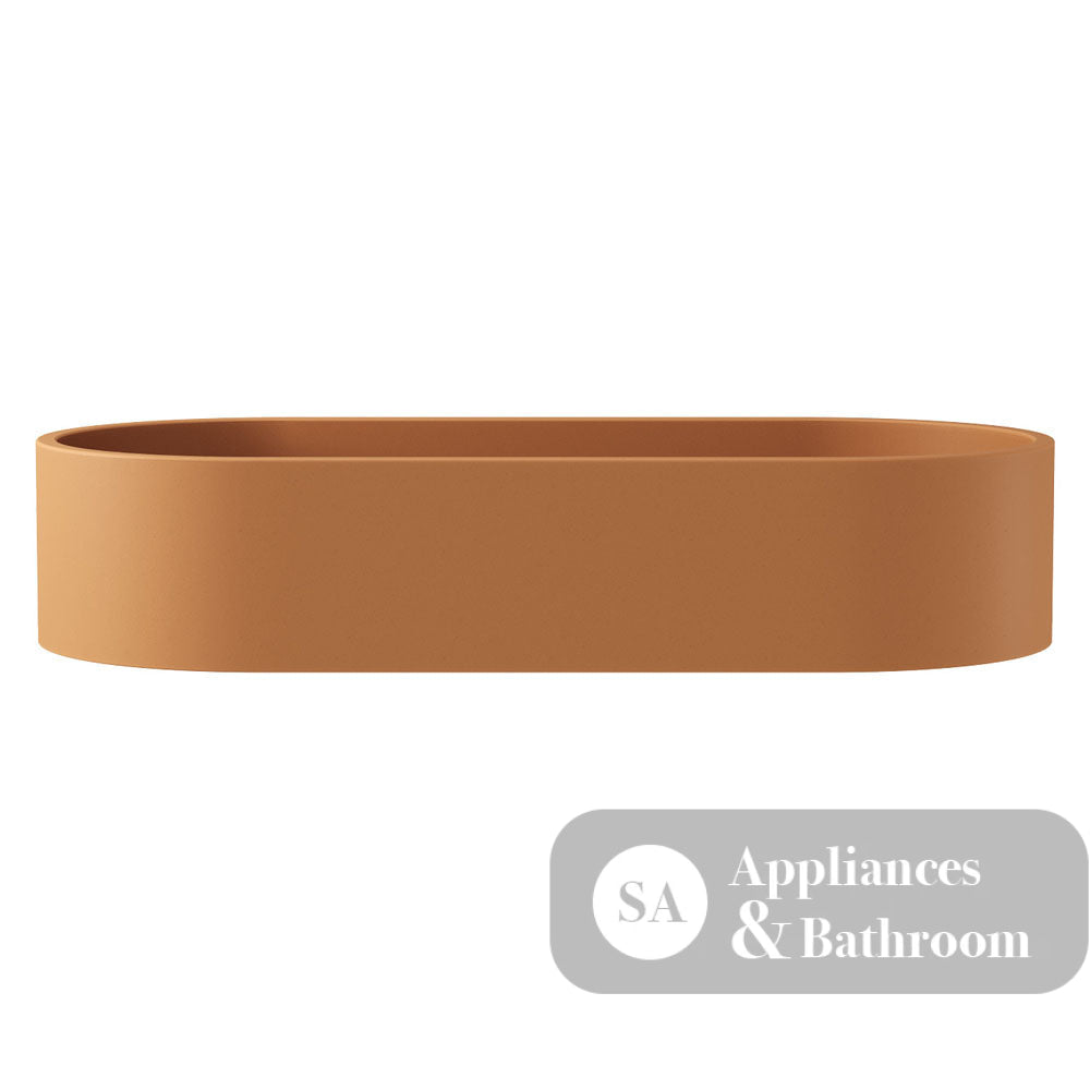 Fienza RB013TU Jada Pill Concrete Above Counter Basin Tuscan - Basins