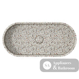 Fienza RB013TZ Jada Pill Concrete Above Counter Basin Terrazzo - Basins