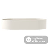 Fienza RB013W Jada Pill Concrete Above Counter Basin Warm White - Basins