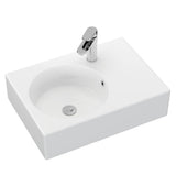 Fienza RB039L-1 Reba Left Bowl Wall Basin One Tap Hole - Basins