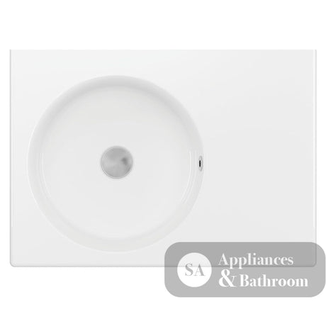 Fienza RB039L Reba Left Bowl Wall Basin No Tap Hole - Basins