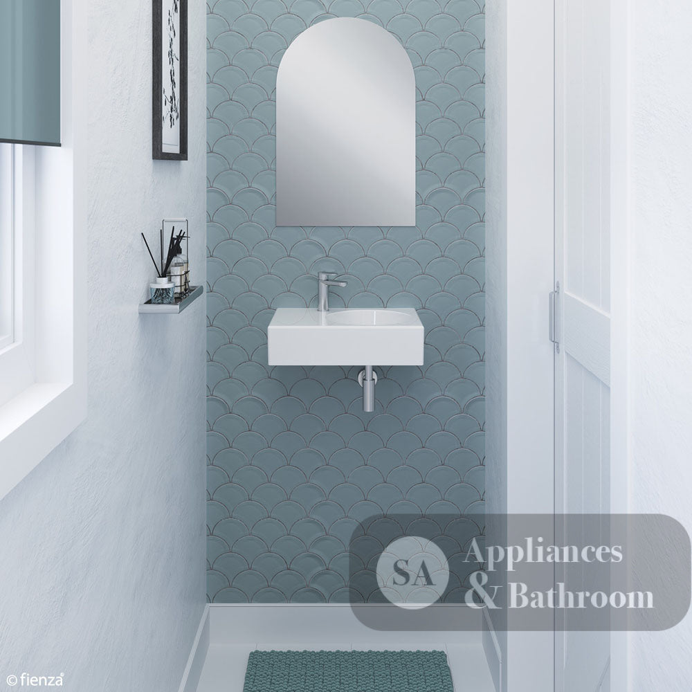 Fienza RB039R-1 Reba Right Bowl Wall Basin One Tap Hole - Basins