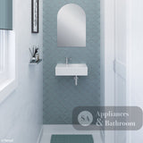 Fienza RB039R-1 Reba Right Bowl Wall Basin One Tap Hole - Basins