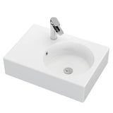 Fienza RB039R-1 Reba Right Bowl Wall Basin One Tap Hole - Basins