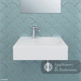 Fienza RB039R-1 Reba Right Bowl Wall Basin One Tap Hole - Basins