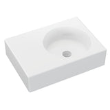 Fienza RB039R Reba Right Bowl Wall Basin No Tap Hole - Basins